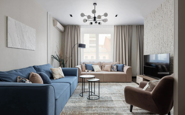Квартира GM Apartments Светлая и стильная квартира у Маяковской
