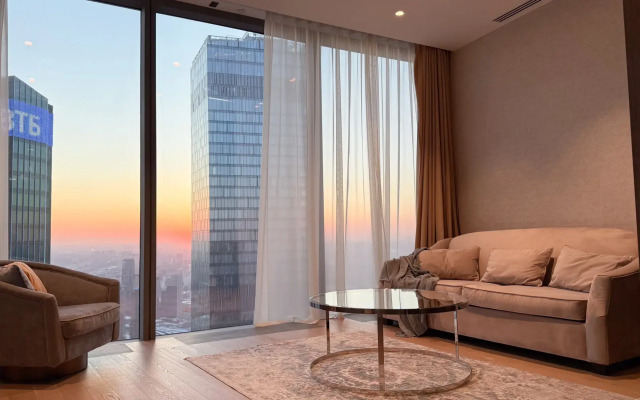 Апартаменты Москва Сити 75 этаж 2 комнаты