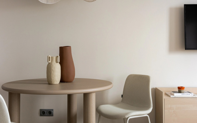 Квартира студия с дизайнерским ремонтом на Уральской