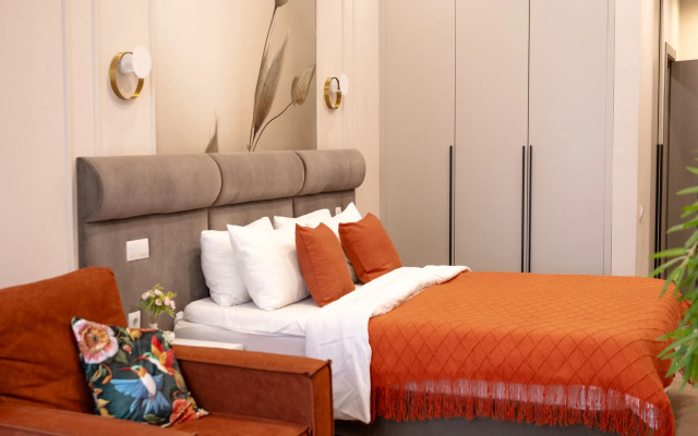 Апартаменты Уютная студия в отеле Mirror