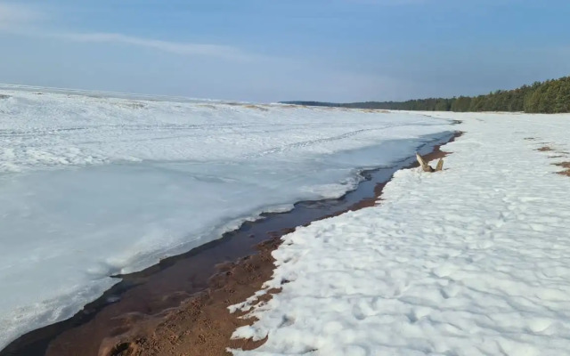 Гостевой дом с сауной вблизи реки и озера Ладоги Лисий берег