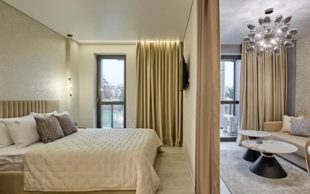 Апартаменты Новая Студия ЕвроУют в Элитном Доме