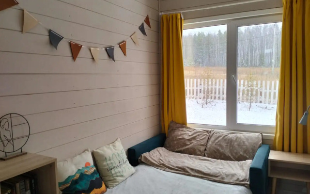 Частный дом с баней и чаном Душевное место