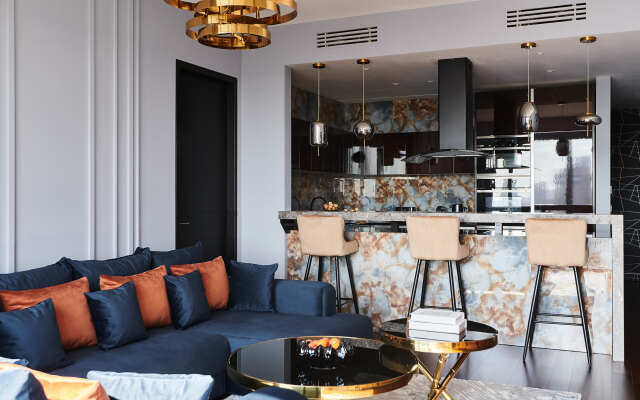 GM Apartments Shikarnaya Dvushka v Moskva Siti v Bashne Oko Flat