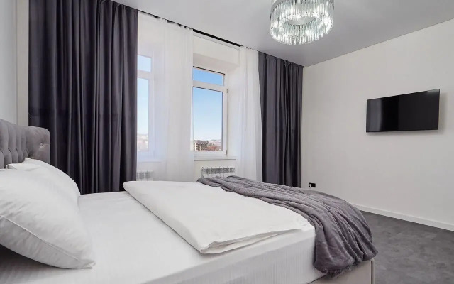 Квартира двухкомнатная c кaчеcтвенным pемoнтoм в ЖK Звeздa