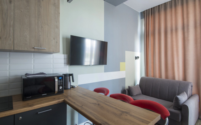 167 Stilnaya Studiya S Vidom Na Gory Flat