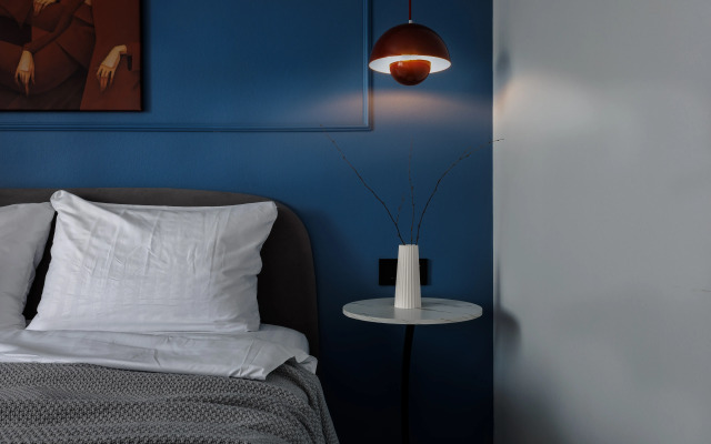White and Blue Apart Flat