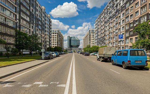 Lux Ryadom s Natsionalnoy Bibliotekoy i Dana Mall Apartments
