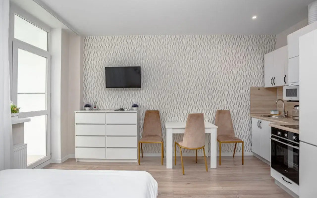 V Dome S Zakrytoy Territoriey Flat