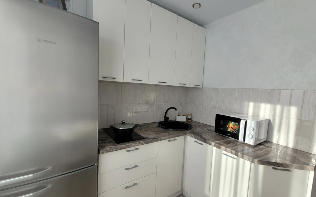 Uyutnaya kvartira s vidom na zasnezhennye gory Flat