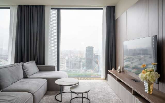 V Tsentre Moskvy V Zhk Сapital Towers Flat