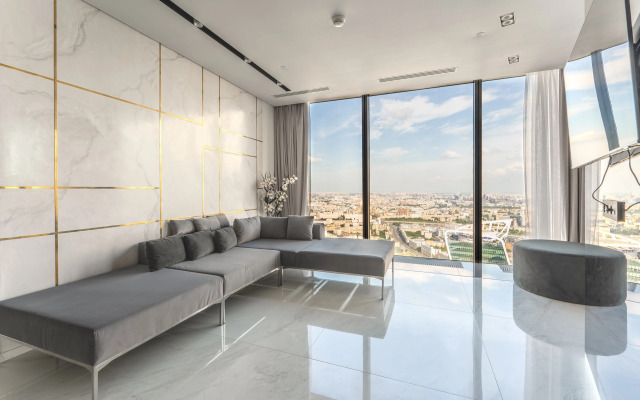 Апартаменты Комфортный апартамент на 73 этаже с гардеробной