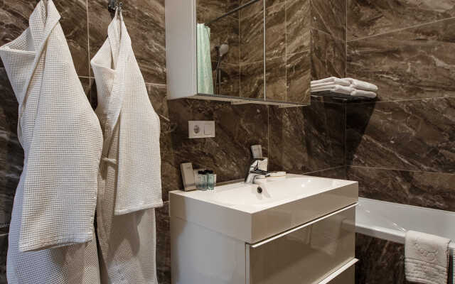 Bez balkona s otdelnoy spalney Apartments
