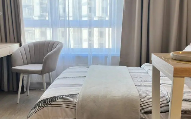 Апартаменты Шикарная студия у Жд Вокзала и ЛеманаПРО