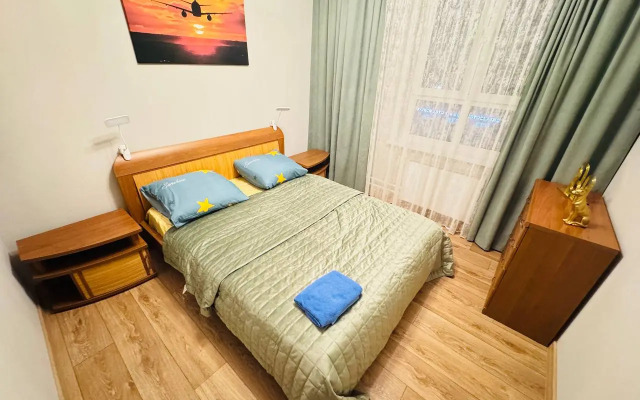 Квартира 2-к. квартира, 55 м², 2 кровати