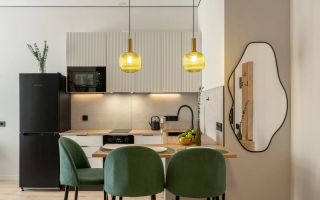 Квартира студия с видом на Москву реку