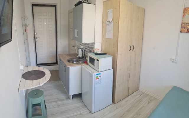 Studiya u Zhd Vokzala i Allei Geroyev Apartments