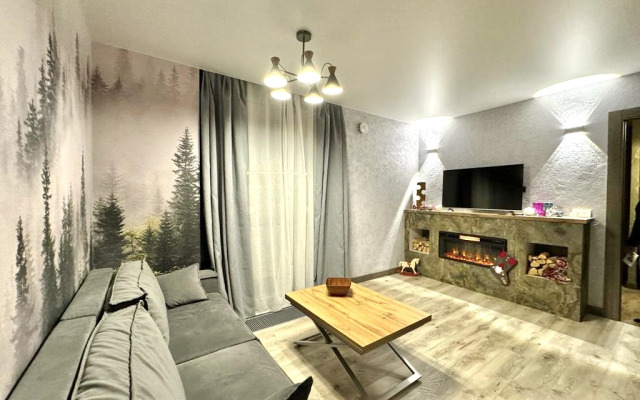 Апартаменты Охта Adventure 50м. с камином