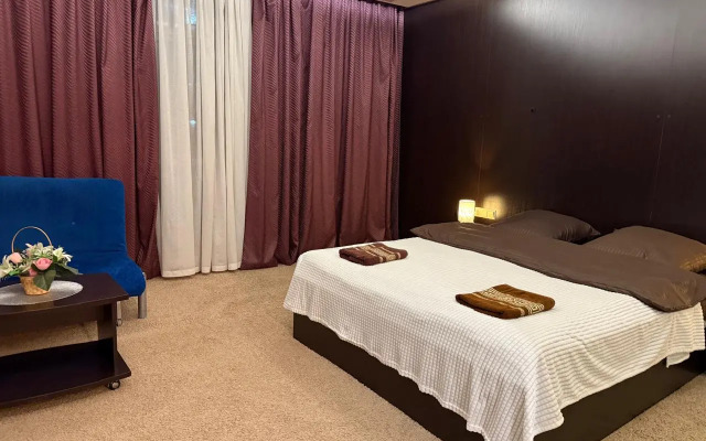 Апартаменты студия с двумя зонами