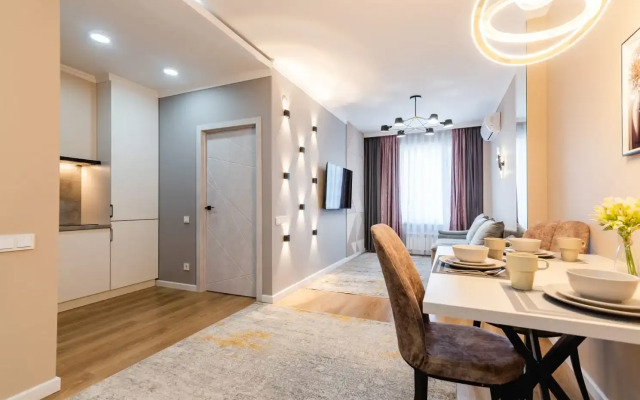 V Modnom Zhk Vblizi Trts Mega Almaty Apartments