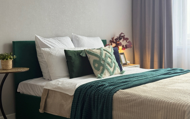 Квартира Уютная двухкомнатная в спальном районе