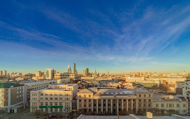 Апартаменты Rooms-ekb in Radius Central House с видом на город (9 этаж)