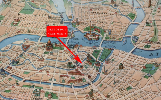 Апартаменты Griboedov 1