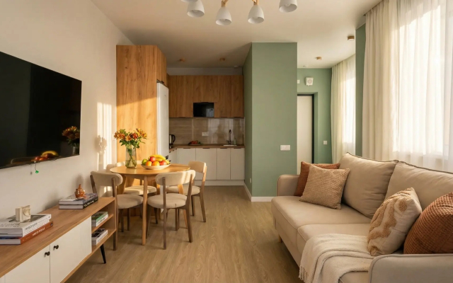 Апартаменты Евродвухкомнатные Stepanenkov на Ананьева 4/2 (14 Этаж)