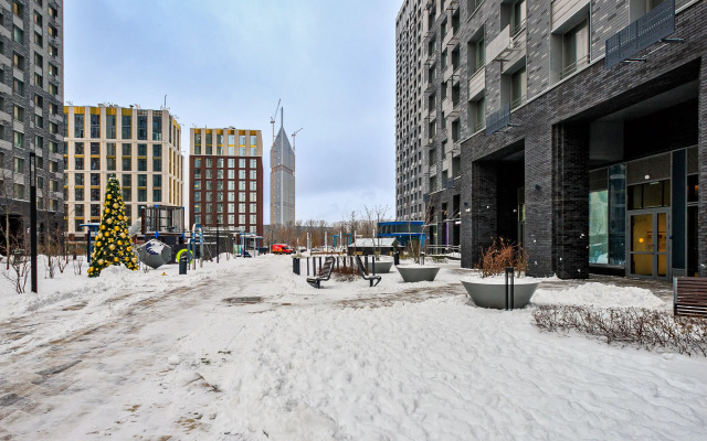 Studiya Na Shelepikhinskoy Naberezhnoy Malakhit Apartments