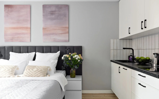 Апартаменты Уютная студия у метро 807 1