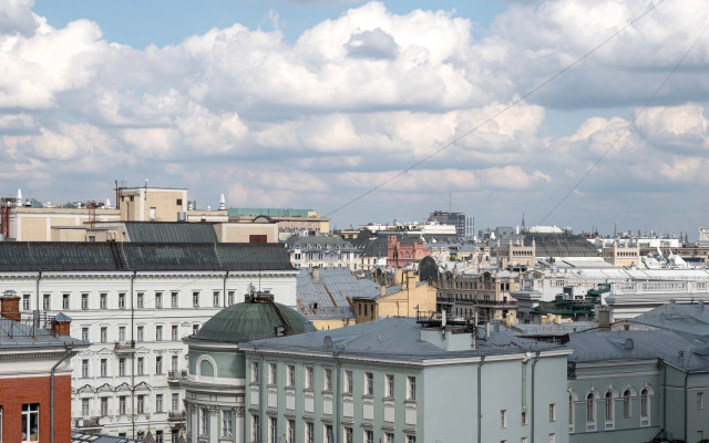 Stilnaya Yevrodvushka U Kremlya I Krasnoy Ploschadi Flat