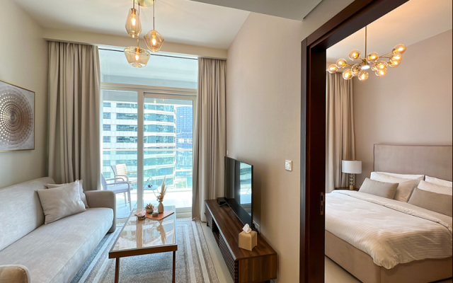 Keyrock Living 1BR at Reva Residence Apartments