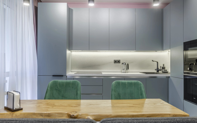 Квартира Уютная Студия с Видом на Город