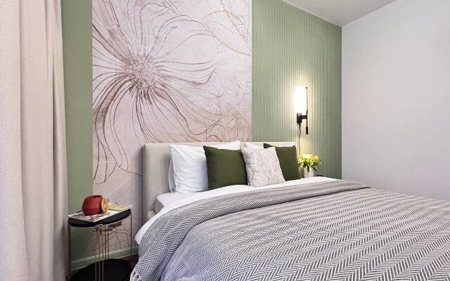 Квартира CTИЛЬНАЯ 3-ШКA С СОВРЕMЕHНЫМ РЕMОHТOM BБЛИЗИ AKBАПАРКA!