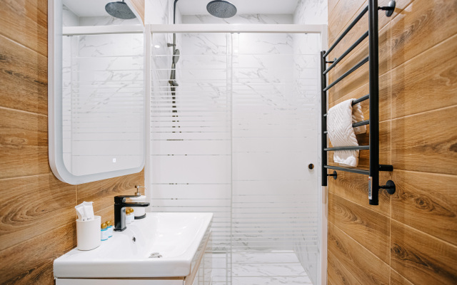 Апартаменты Lalapart Bluesky евродвушка на Новодмитровской улице