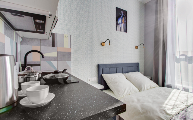 Uyutnaya Studiya U Metro Vodnyij Stadion Apartments