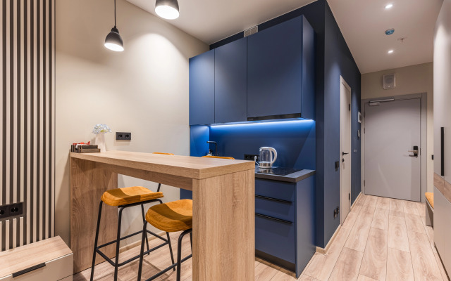 Апартаменты Современная студия у метро ладожская