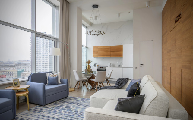 Апартаменты Стильный видовой апартамент в центре Москвы