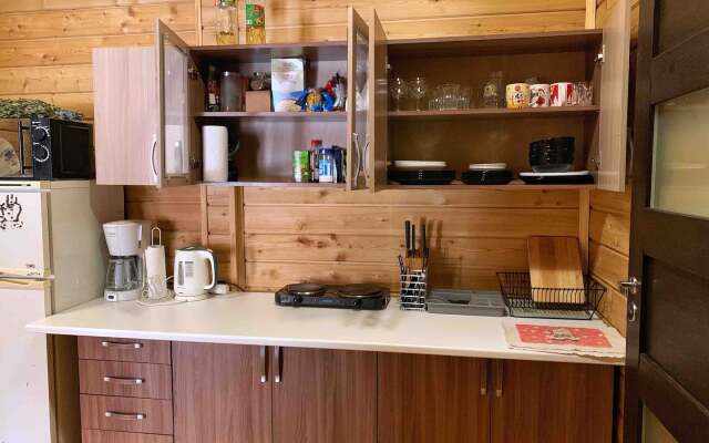 Дом с баней и камином