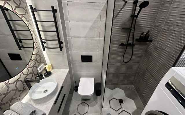 Квартира Стильная Студия в Павелецкая Сити