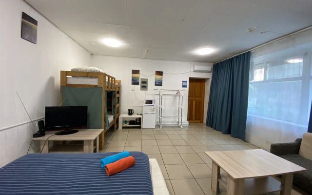 Апартаменты Студия 45 в Таунхаусе Общая Ванная Комната