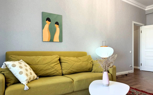 Квартира Двухкомнатная Светлая в Новостройке с Видом на Море