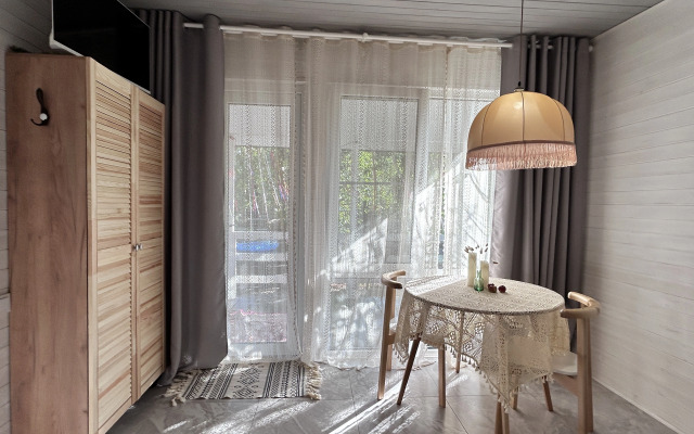 Частный Дом Баня с Собственной Террасой