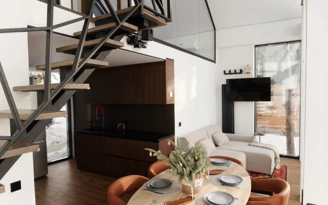 Частный дом С панорамой на горы реку Сок