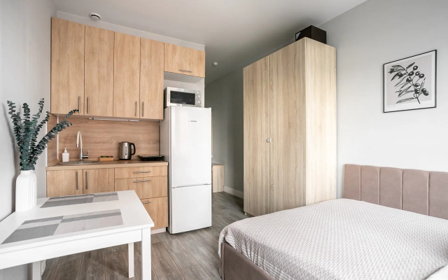 Квартира АпартХост лаконичная в ЖК Левел Амурская у Восточного вокзала