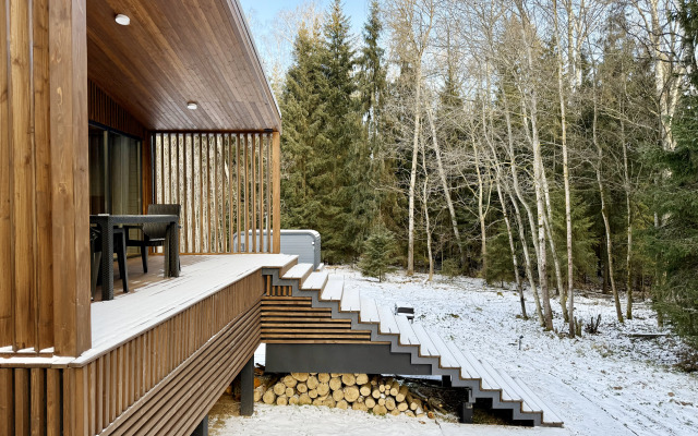 Частный дом с баней Лесной