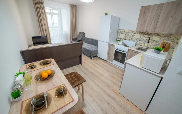 Квартира студия уютная в 5 мин. от ж/д вокзала