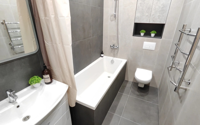 Апартаменты Panda Home в центре в ЖК Сердце Сибири