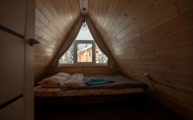 Частный дом уютный A-frame White