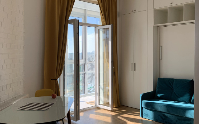 Квартира Студия с дизайнерским ремонтом